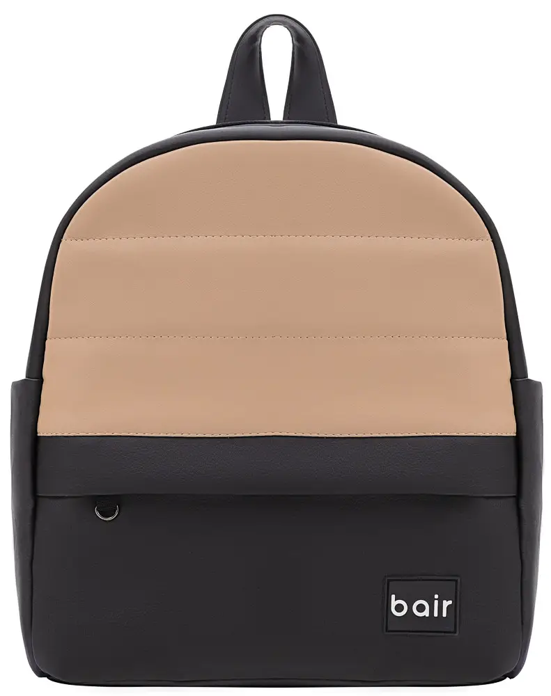Коляска 2 в 1 Bair Kiwi Plus ECO BKP-18/15 капучино / чорный
